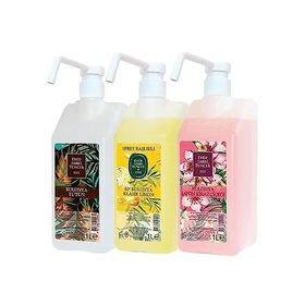 Eyüp Sabri Tuncer 3x1 lt Klasik Limon + Tütün + Japon Kiraz Çiçeği Sprey Başlıklı Kolonya