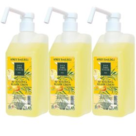 Eyüp Sabri Tuncer 3x1 lt Sprey Başlıklı Klasik Limon Kolonyası