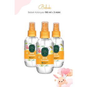 Eyüp Sabri Tuncer 3x190 ml Bebek Kolonyası