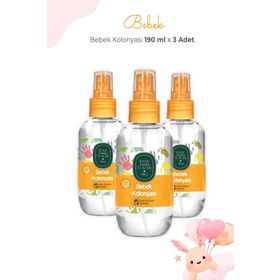 Eyüp Sabri Tuncer 3x190 ml Bebek Kolonyası