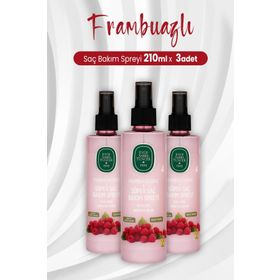 Eyüp Sabri Tuncer 3x210 ml Frambuazlı Sirke ve Süper Saç Bakım Spreyi