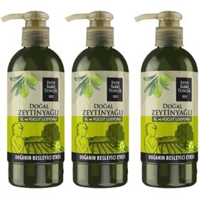 Eyüp Sabri Tuncer 3x250 ml Doğal Zeytinyağlı El ve Vücut Losyonu