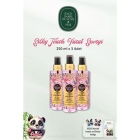 Eyüp Sabri Tuncer 3x250 ml Pj Body Splash Silky Touch Vücut Spreyi