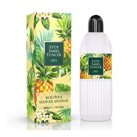 Eyüp Sabri Tuncer 3x400 ml Çeşme Limonu + Hawaii Ananas + Yasemin Kolonya