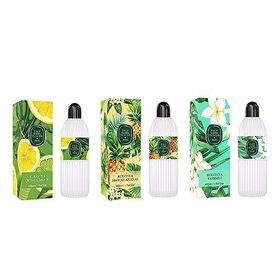 Eyüp Sabri Tuncer 3x400 ml Çeşme Limonu + Hawaii Ananas + Yasemin Kolonya