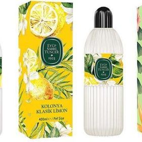 Eyüp Sabri Tuncer 3x400 ml Çeşme Limonu + Klasik Limon + Beyaz Çay Kolonyası