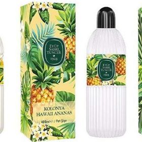Eyüp Sabri Tuncer 3x400 ml Klasik Limon + Hawaii Ananas + Ayvalık Zeytin Çiçeği Kolonyası