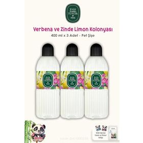 Eyüp Sabri Tuncer 3x400 ml Verbena Zinde Limon Kolonyası