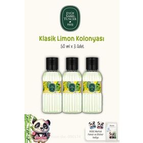 Eyüp Sabri Tuncer 3x50 ml Klasik Limon Kolonyası