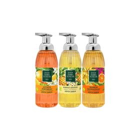 Eyüp Sabri Tuncer 3x500 ml Ananas + Portakal + Mandalina Köpük Sabun