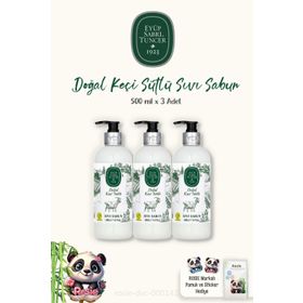 Eyüp Sabri Tuncer 3x500 ml Doğal Keçi Sütlü Sıvı Sabun