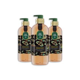 Eyüp Sabri Tuncer 3x500 ml Indian Oud Doğal Zeytinyağlı Sıvı Sabun