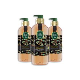 Eyüp Sabri Tuncer 3x500 ml Indian Oud Doğal Zeytinyağlı Sıvı Sabun