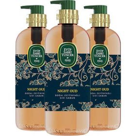 Eyüp Sabri Tuncer 3x500 ml Night Oud Doğal Zeytinyağlı Sıvı Sabun