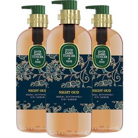 Eyüp Sabri Tuncer 3x500 ml Night Oud Doğal Zeytinyağlı Sıvı Sabun