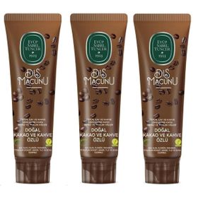 Eyüp Sabri Tuncer 3x90 ml Kakao ve Kahve Özlü Doğal Diş Macunu