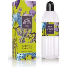 Eyüp Sabri Tuncer 400 ml Silindir Pet Şişe Lavanta Kolonyası