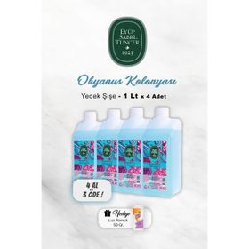 Eyüp Sabri Tuncer 4x1 lt Yedek Şişe Okyanus Kolonyası