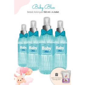 Eyüp Sabri Tuncer 4x150 ml Pet Baby Blue Bebek Kolonyası