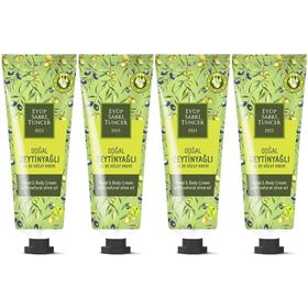 Eyüp Sabri Tuncer 4x50 ml Doğal Zeytinyağlı El ve Vücut Kremi