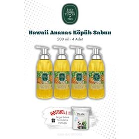 Eyüp Sabri Tuncer 4x500 ml Hawaii Ananas Köpük Sabun