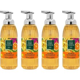 Eyüp Sabri Tuncer 4x500 ml Zeytinyağlı Bodrum Mandalinası Köpük Sabun