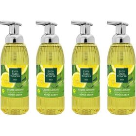 Eyüp Sabri Tuncer 4x500 ml Zeytinyağlı Çeşme Limon Köpük Sabun