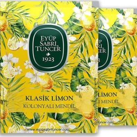 Eyüp Sabri Tuncer 4x50'li Klasik Limon Kolonyalı Mendil