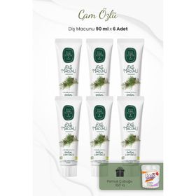 Eyüp Sabri Tuncer 4x90 ml Doğal Çam Özlü Diş Macunu + Kulak Çubuğu