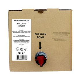 Eyüp Sabri Tuncer 5 lt Bag In Box Amber Kolonyası