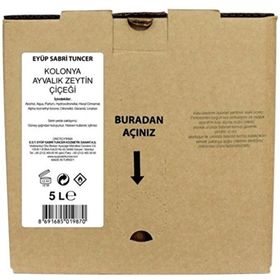 Eyüp Sabri Tuncer 5 lt Bag in Box Ayvalık Zeytin Çiçeği Kolonyası