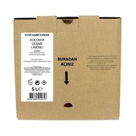 Eyüp Sabri Tuncer 5 lt Bag In Box Endüstriyel Çeşme Limonu Kolonyası