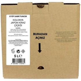 Eyüp Sabri Tuncer 5 lt Bag In Box Endüstriyel Japon Kiraz Çiçeği Kolonyası