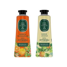 Eyüp Sabri Tuncer 50 ml Bodrum Mandalinası + 50 ml Havaii Ananas El ve Vücut Kremi
