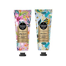 Eyüp Sabri Tuncer 50 ml Silky Touch ve 50 ml Blue Moon Tüp Pj El ve Vücut Kremi