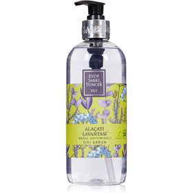 Eyüp Sabri Tuncer 500 ml Pet Şişe Doğal Alaçatı Lavantası Zeytinyağlı Sıvı Sabun