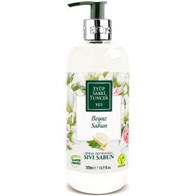 Eyüp Sabri Tuncer 500 ml Pet Şişe Doğal Zeytinyağlı Beyaz Sıvı Sabun