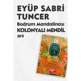 Eyüp Sabri Tuncer 50'li Bodrum Mandalinası Kolonyalı Mendil