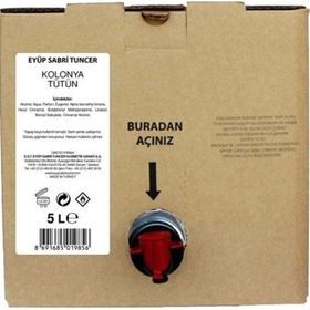 Eyüp Sabri Tuncer 5lt Tütün Kolonyası
