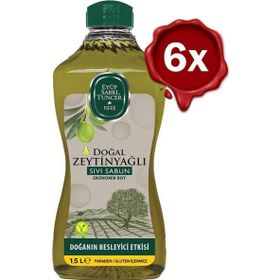 Eyüp Sabri Tuncer 6x1.5 lt Doğal Zeytinyağlı Sıvı Sabun