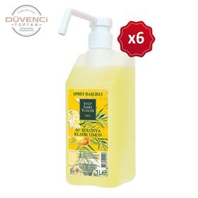 Eyüp Sabri Tuncer 6x1 lt Sprey Limon Kolonyası