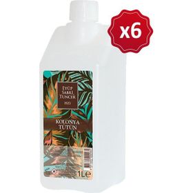 Eyüp Sabri Tuncer 6x1 lt Yedek Şişe Tütün Kolonyası