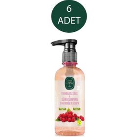 Eyüp Sabri Tuncer 6x100 ml Frambuazlı Sirke Süper Şampuan