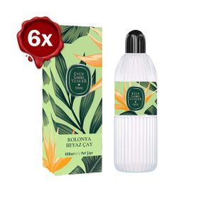 Eyüp Sabri Tuncer 6x400 ml Beyaz Çay Pet Şişe Kolonyası