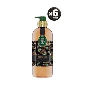 Eyüp Sabri Tuncer 6x500 ml Indian Oud Doğal Zeytinyağlı Sıvı Sabun