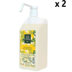 Eyüp Sabri Tuncer 80 Derece 2x1 lt Klasik Limon Kolonyası Pompalı Sprey