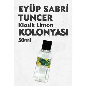 Eyüp Sabri Tuncer 80 Derece 50 ml Klasik Limon Kolonyası Pet Şişe