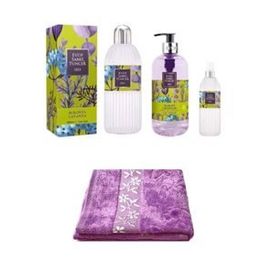 Eyüp Sabri Tuncer Alaçatı Lavanta 3 lü Set + 30 x 50 cm El ve Yüz Havlusu