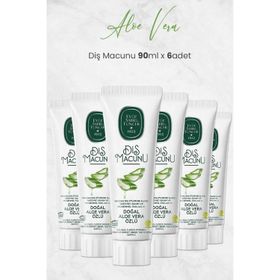 Eyüp Sabri Tuncer Aloe Vera Özlü 6x90 ml Diş Macunu