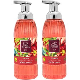 Eyüp Sabri Tuncer Amber Doğal Zeytinyağlı 2x500 ml Çoklu Paket Sıvı Sabun